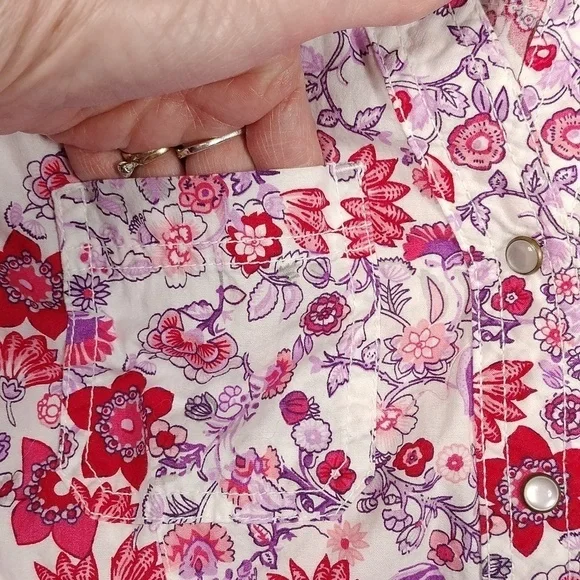 Bit & Bridle women's large sized sleeveless blouse - Picture 4 of 9